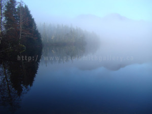 photograph of bull lake in nootka sound