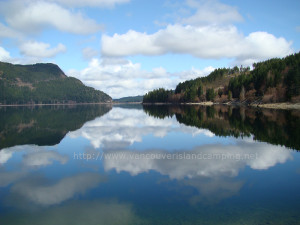 upper campbell lake near Gold River bc