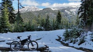 mountain bike riding in Gold River