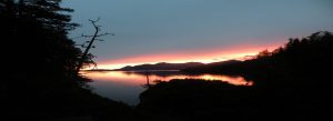 nootka sound sunset