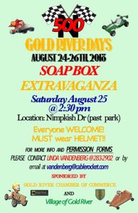 gold river chamber of commerce soapbox extravaganza